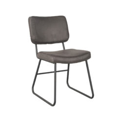 pro_79258_img_9396194 LABEL51 Eetkamerstoel Noah - Antraciet - Micro Suede - Zwart Metaal