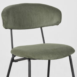 pro_79266_img_9399284 LABEL51 Eetkamerstoel Zack - Forest - Ribcord - Zwart Metaal