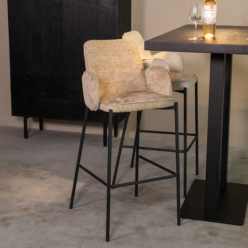 pro_79967_img_9394170 LABEL51 Barkruk Joni - Beige - Elegance - Hoog