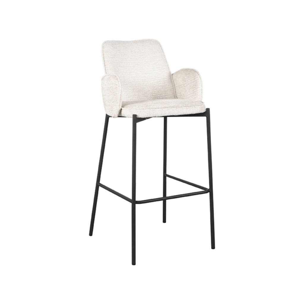 pro_79969_img_9394166 LABEL51 Barkruk Joni - Creme - Elegance - Hoog