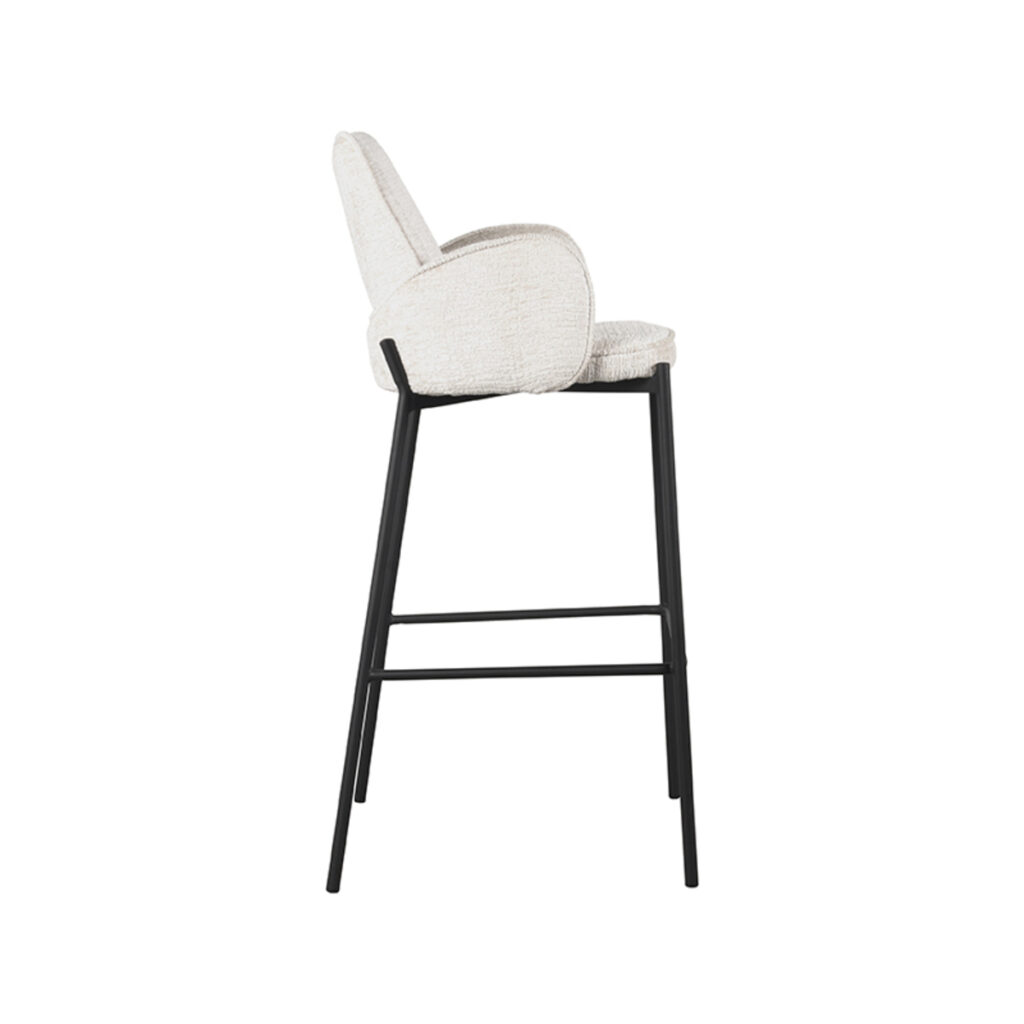 pro_79969_img_9394168 LABEL51 Barkruk Joni - Creme - Elegance - Hoog