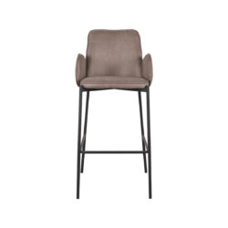pro_79970_img_9394161 LABEL51 Barkruk Joni - Taupe - Micro Suede - Hoog