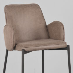 pro_79970_img_9394164 LABEL51 Barkruk Joni - Taupe - Micro Suede - Hoog