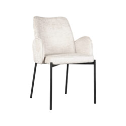 pro_79976_img_9394146 LABEL51 Eetkamerstoel Joni - Creme - Elegance - Zwart Metaal