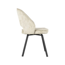 pro_79978_img_9394825 LABEL51 Eetkamerstoel Lewis - Beige - Elegance - Zwart Metaal