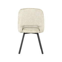 pro_79978_img_9394826 LABEL51 Eetkamerstoel Lewis - Beige - Elegance - Zwart Metaal