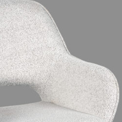 pro_80806_img_9393135 LABEL51 Eetkamerstoel Fer - Champagne - Boucle - Zwart Metaal
