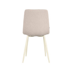 pro_81075_img_9396141 LABEL51 Eetkamerstoel Nino - Naturel - Boucle - Wit Metaal
