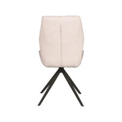 pro_81106_img_9392613 LABEL51 Eetkamerstoel Comfy - Naturel - Boucle - Zwart Metaal