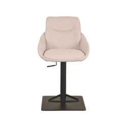 LABEL51 Barkruk Beauty - Naturel - Boucle - Gaslift