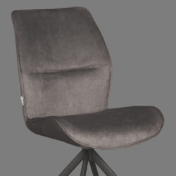 pro_84819_img_9392620 LABEL51 Eetkamerstoel Comfy - Antraciet - Cosmo - Zwart Metaal