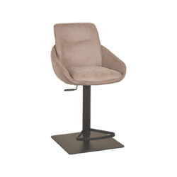 pro_84823_img_9391959 LABEL51 Barkruk Beauty - Taupe - Micro Suede - Gaslift