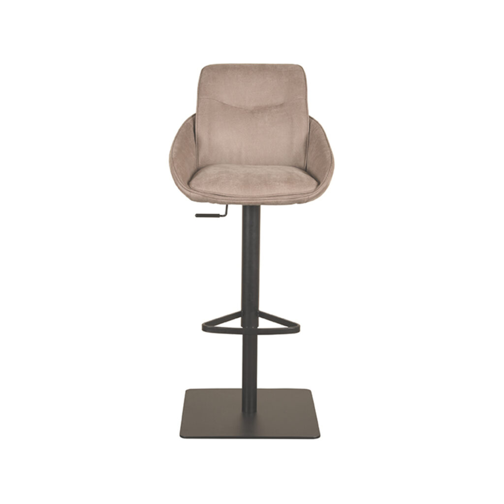 pro_84823_img_9391960 LABEL51 Barkruk Beauty - Taupe - Micro Suede - Gaslift