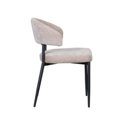 pro_91390_img_9392272 LABEL51 Eetkamerstoel Bliss - Clay - Elite - Zwart Metaal