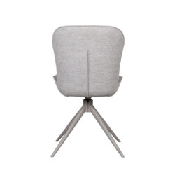 pro_92569_img_9398551 LABEL51 Eetkamerstoel Thorben - Forest - Microvezel - Taupe Metaal