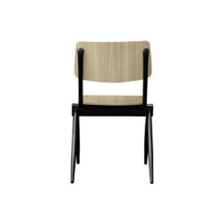 pro_92640_img_9398127 LABEL51 Eetkamerstoel Solid - Naturel - Hout - Zwart Metalen Frame