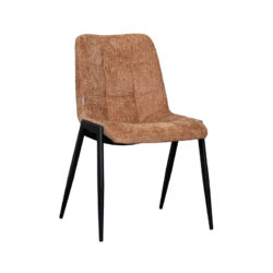 pro_92656_img_9396265 LABEL51 Eetkamerstoel Noor - Cognac - Elite - Zwart Metaal