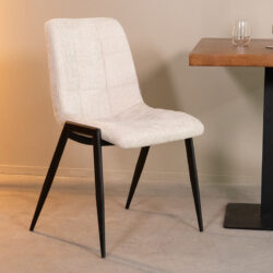 pro_92657_img_9396282 LABEL51 Eetkamerstoel Noor - Naturel - Elite - Zwart Metaal