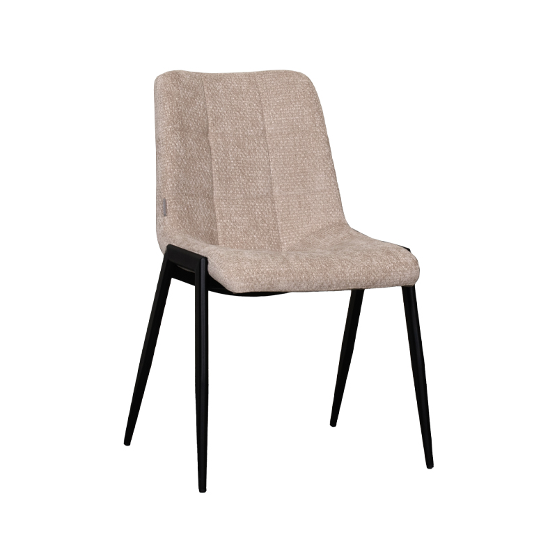 pro_92658_img_9396278 LABEL51 Eetkamerstoel Noor - Clay - Elite - Zwart Metaal
