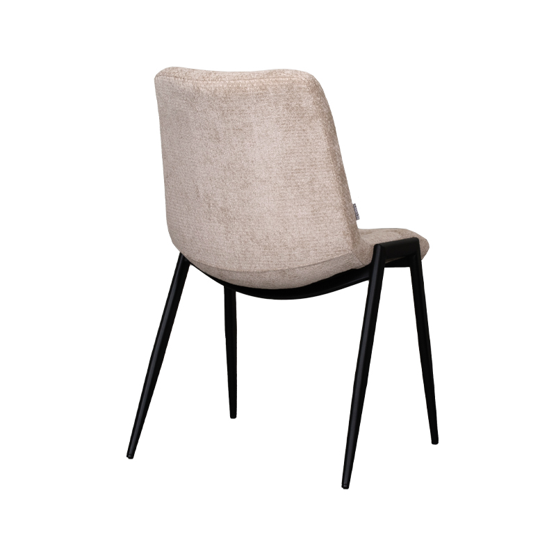 pro_92658_img_9396280 LABEL51 Eetkamerstoel Noor - Clay - Elite - Zwart Metaal