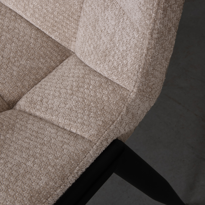 pro_92658_img_9396281 LABEL51 Eetkamerstoel Noor - Clay - Elite - Zwart Metaal