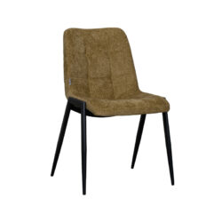 pro_92660_img_9396259 LABEL51 Eetkamerstoel Noor - Mustard - Elite - Zwart Metaal