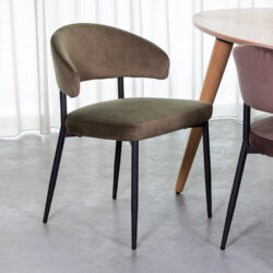 pro_92719_img_9392257 LABEL51 Eetkamerstoel Bliss - Hunter - Fluweel - Zwart Metaal