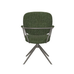 LABEL51 Eetkamerstoel Basel - Forest - Royal Boucle - Forest Metaal