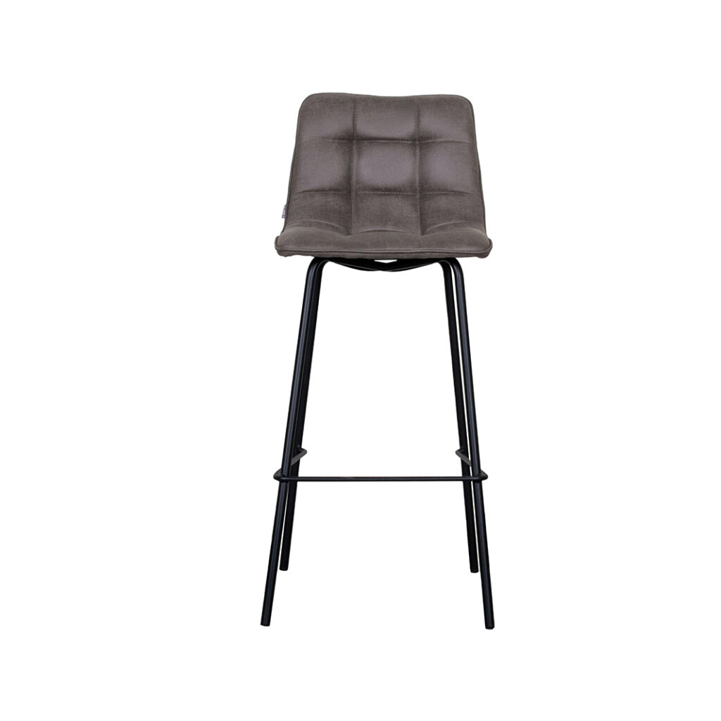 pro_92785_img_9392225 LABEL51 Barkruk Bistro - Antraciet - Micro Suede - Hoog