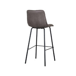 pro_92785_img_9392227 LABEL51 Barkruk Bistro - Antraciet - Micro Suede - Hoog