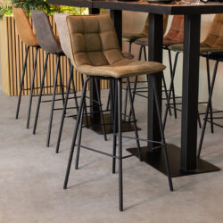 pro_92786_img_9392199 LABEL51 Barkruk Bistro - Moss - Micro Suede - Hoog