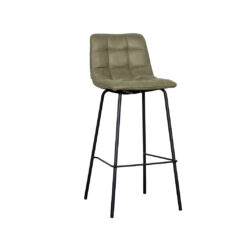 pro_92786_img_9392200 LABEL51 Barkruk Bistro - Moss - Micro Suede - Hoog