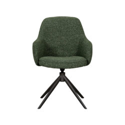 LABEL51 Eetkamerstoel Bern - Forest - Royal Boucle - Forest Metaal