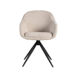 pro_94598_img_9393199 LABEL51 Eetkamerstoel Fiby - Naturel - Elite - Zwart Metaal