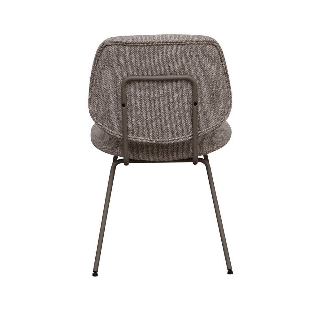 pro_94626_img_9397112 LABEL51 Eetkamerstoel Ravenna - Naturel - Royal Boucle - Taupe Metaal