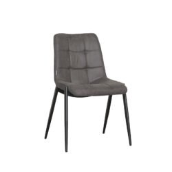 pro_94804_img_9396247 LABEL51 Eetkamerstoel Noor - Antraciet - Micro Suede - Zwart Metaal