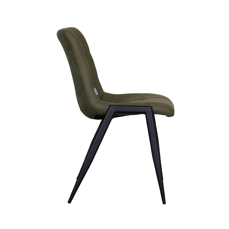 pro_94810_img_9396292 LABEL51 Eetkamerstoel Noor - Moss - Micro Suede - Zwart Metaal