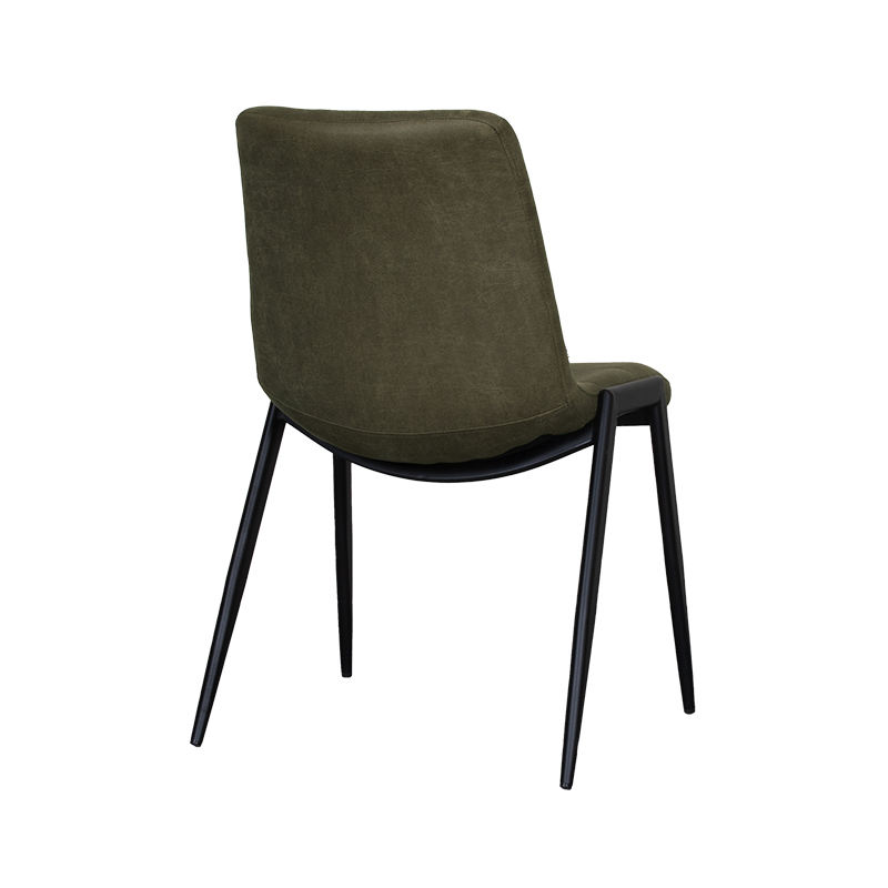 pro_94810_img_9396293 LABEL51 Eetkamerstoel Noor - Moss - Micro Suede - Zwart Metaal