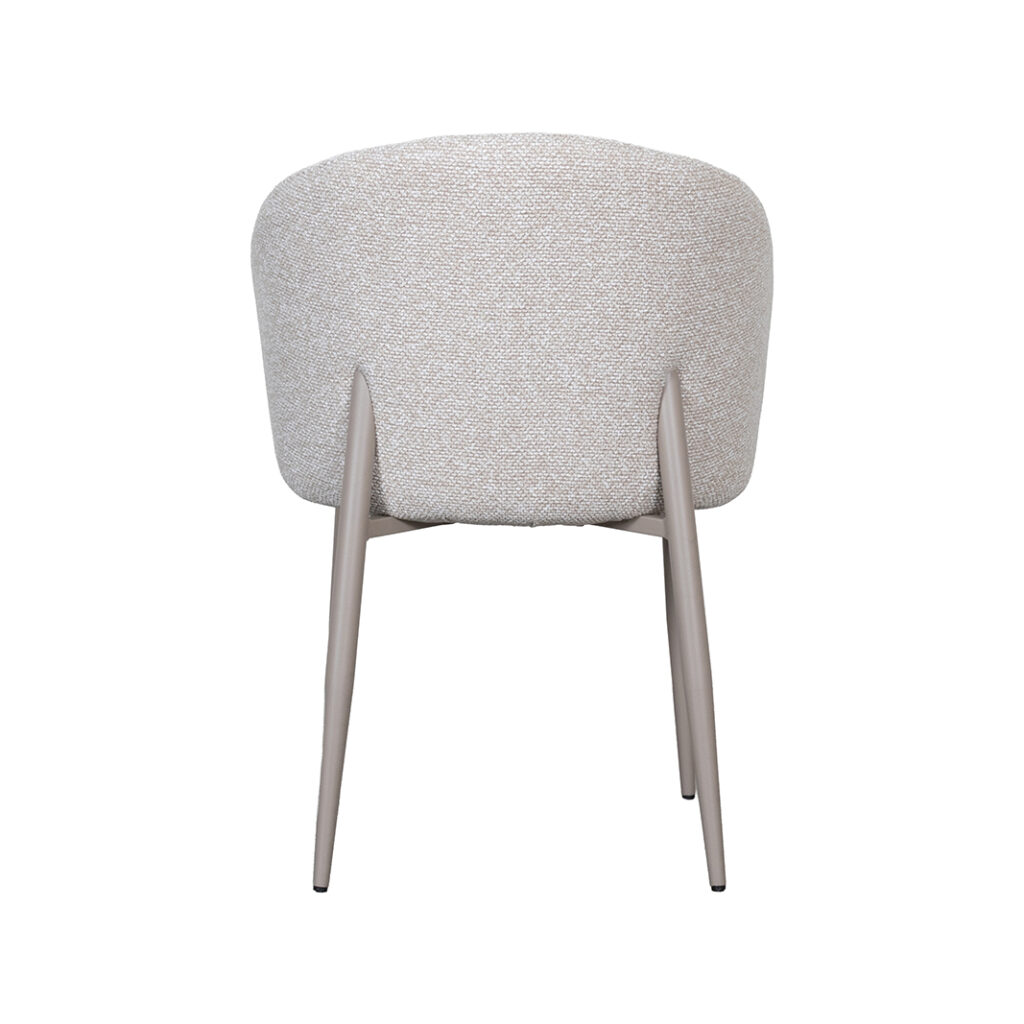 pro_94828_img_9399255 LABEL51 Eetkamerstoel Yuki - Naturel - Royal Boucle - Zwart Metaal