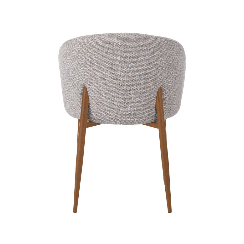 pro_95408_img_9399262 LABEL51 Eetkamerstoel Yuki - Naturel - Royal Boucle - Naturel Metaal