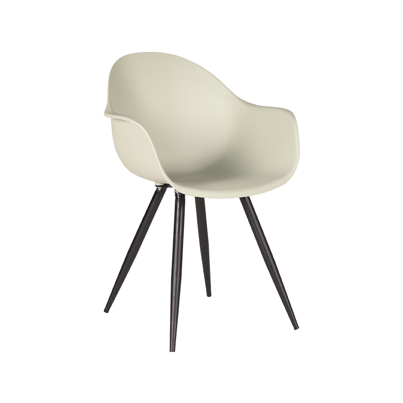 pro_985_img_9395014 LABEL51 Eetkamerstoel Luca - Breeze - PP - Zwart Metaal