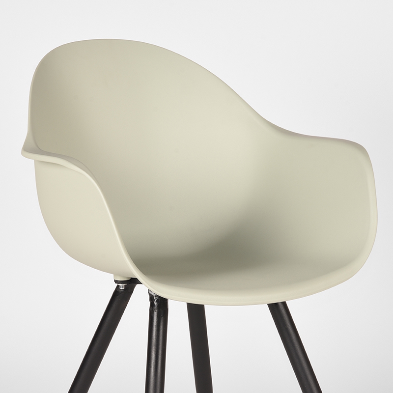 pro_985_img_9395018 LABEL51 Eetkamerstoel Luca - Breeze - PP - Zwart Metaal